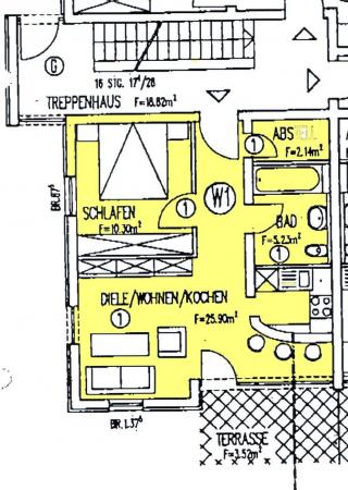 Verkauft in nur 6 Wochen  Ringelberg - tolle 2-R.-Wohnung mit Gartenterrasse / EbKü. / Stellplatz
